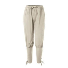 Load image into Gallery viewer, Pirate Pants for Men Viking Cosplay Renaissance Medieval Gothic Pants Pirate Costume Trouser Men