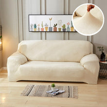 Load image into Gallery viewer, Plush Thick Sofa Cover for Living Room Adjustable Elastic Corner Couch Covers Sectional Slipcover Decor Sofa Chaise Cover Lounge