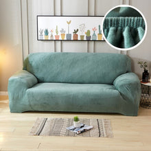 Load image into Gallery viewer, Plush Thick Sofa Cover for Living Room Adjustable Elastic Corner Couch Covers Sectional Slipcover Decor Sofa Chaise Cover Lounge