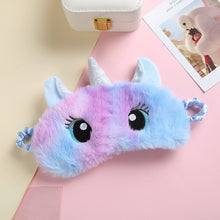 Load image into Gallery viewer, Plush Panda Sleeping Mask Eyepatch Cartoon Eye Cover for Eye Travel Relax Sleeping Aid Eye Patch Shading Eye Mask Soft Silk