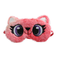 Load image into Gallery viewer, Plush Panda Sleeping Mask Eyepatch Cartoon Eye Cover for Eye Travel Relax Sleeping Aid Eye Patch Shading Eye Mask Soft Silk