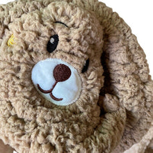 Load image into Gallery viewer, Plush Balaclava With Ear Cartoon Bear Ear Lamb Beanie Warm Winter Hat With Mask Thickened Fullfy Skullies Beanies for Women Girl