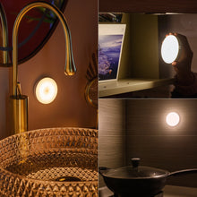 Load image into Gallery viewer, Night Lamp With Motion Sensor Warm/White Night Lights For Home As Children's Night Light For Kitchen/ Cabinet/ Wardrobe