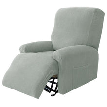 Load image into Gallery viewer, Polar Fleece Recliner Cover Split Relax All-inclusive Lazy Boy Chair Cover Lounger Single Couch Sofa Slipcovers Armchair Covers