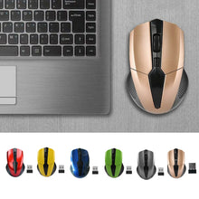 Load image into Gallery viewer, Portable 319 2.4Ghz Wireless Mouse Adjustable 1200DPI Optical Gaming Mouse Wireless Home Office Game Mice for PC Computer Laptop
