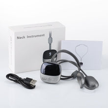 Load image into Gallery viewer, Portable Electric Neck Massager Micro-current Cervical Spine Massager 3 Gear Hot Compress Smart Neck Massage Relaxation Tool