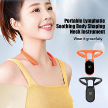 Load image into Gallery viewer, Portable Mericle Ultrasonic Lymphatic Soothing Body Slimory Ultrasonic Lymphatic Soothing Neck Massager Instrument Neck Care