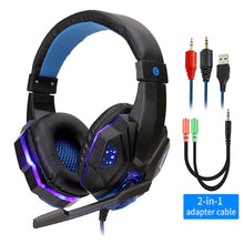 Load image into Gallery viewer, Professional Led Light Wired Gamer Headphones With Microphone For PS4 PS5 Xbox One Computer Bass Stereo PC Gaming Headset Gifts