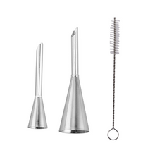 Load image into Gallery viewer, Puff Nozzle Cupcake Injector Pastry Syringe Cream Icing Piping Tip Nozzles Cake Confectionery Equipment Decorating Tools