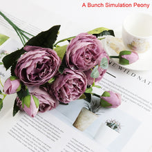 Load image into Gallery viewer, 30 cm Mini Rose 1 Bouquet Artificial Silk Flower Branches Fake Flowers Artificial Flowers For Decor Wedding