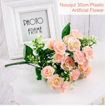 Load image into Gallery viewer, 30 cm Mini Rose 1 Bouquet Artificial Silk Flower Branches Fake Flowers Artificial Flowers For Decor Wedding