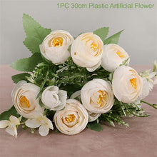 Load image into Gallery viewer, 30 cm Mini Rose 1 Bouquet Artificial Silk Flower Branches Fake Flowers Artificial Flowers For Decor Wedding