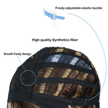 Load image into Gallery viewer, QQXCAIW Men Short Costume Cosplay Boys Dark Brown 32 Cm Heat Resistant Synthetic Hair Wigs