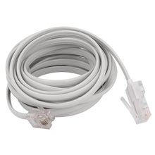 Load image into Gallery viewer, 6P4C to RJ45 8P4C Modular Phone Internet Extension Cable 3 Meter
