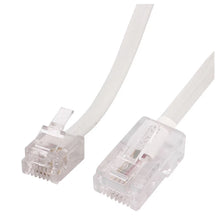 Load image into Gallery viewer, 6P4C to RJ45 8P4C Modular Phone Internet Extension Cable 3 Meter