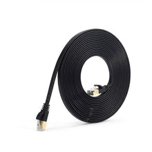 Load image into Gallery viewer, 1000Mbps Flat UTP LAN Cable for Gigabit Ethernet Cable Network Cable for Modem Router Patch Cord CAT7 10Gbps