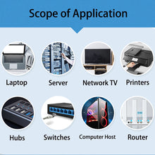 Load image into Gallery viewer, Connector 20/50/100/200/500pcs 8P8C UTP/FTP Gold Plated Network Modular Plug Ethernet Cables Cat5e Cat6 Connectors