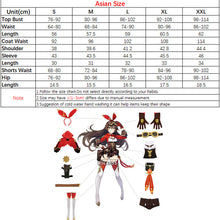 Load image into Gallery viewer, Game Genshin Impact Amber Cosplay Costume Amber Cosplay Costume Women Red Comtume Halloween Top Pant Uniform Full Set
