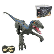 Load image into Gallery viewer, Rc Dinosaur Electric Walking Raptor Jurassic Dinosaur Kids Toy Intelligent Animal Simulation Remote Control Dinosaur
