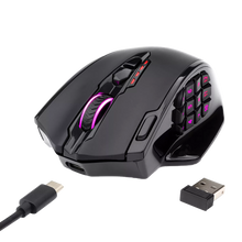 Load image into Gallery viewer, 2.4G Wireless Gaming Mouse 16000 DPI RGB Gaming Mouse With 16 Programmable Buttons MMO Fps For Gamer Laptop