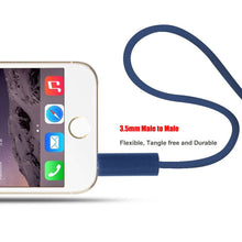 Load image into Gallery viewer, Replacement Cable For Beats By Dre Headphones Solo/Studio/Pro 3.5mm to 3.5mm Male Audio Cable Cord Wire with In-line Microphone
