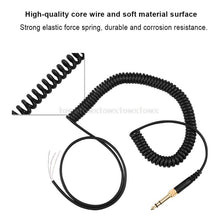 Load image into Gallery viewer, Replacement Spring Cable Cord Wire Plug for Beyerdynamic DT 770 770Pro 990 990Pro Headphone Accessories O11 19 Dropship