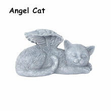 Load image into Gallery viewer, Resin Angel Dog Cat Statue Garden Decor Puppy Tombstone Sculpture Ornaments Gifts for Yard Home Decoration