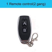 Load image into Gallery viewer, 433Mhz Wireless Push Button Smart Light Switch Remote Control 90-250V 10Amp 1CH RF Relay Receiver Transmitter for Fan Lamp