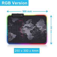 Load image into Gallery viewer, RGB Mousepad Gaming Mouse Pad XXL Large Mouse Pad Gamer LED Big Mouse Mat Computer Carpet with Backlight Mause keyboard Desk Mat