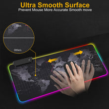 Load image into Gallery viewer, RGB Mousepad Gaming Mouse Pad XXL Large Mouse Pad Gamer LED Big Mouse Mat Computer Carpet with Backlight Mause keyboard Desk Mat