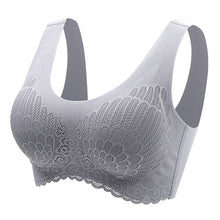 Load image into Gallery viewer, Yoga Workout Bra Breathable Wire free Padded Push Up Sports Top