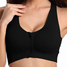 Load image into Gallery viewer, Yoga Workout Bra Breathable Wire free Padded Push Up Sports Top