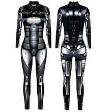 Load image into Gallery viewer, Women's Robot Punk Jumpsuit Catsuit Sexy Cosplay Costumes Zentai Halloween Bodysuit