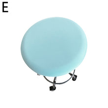 Load image into Gallery viewer, Round Chair Cover Bar Stool Cover Elastic Seat Cover Home Chair Slipcover Round Chair Bar Stool Solid Color