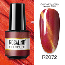 Load image into Gallery viewer, 7ML Vernis Semi Permanent Gel Nail Polish For Nail Soak Off UV Gel Varnish Design Nail Art Plastic Bottle Gel Polish