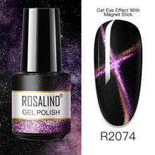 Load image into Gallery viewer, 7ML Vernis Semi Permanent Gel Nail Polish For Nail Soak Off UV Gel Varnish Design Nail Art Plastic Bottle Gel Polish