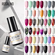 Load image into Gallery viewer, 7ML Vernis Semi Permanent Gel Nail Polish For Nail Soak Off UV Gel Varnish Design Nail Art Plastic Bottle Gel Polish
