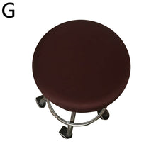 Load image into Gallery viewer, Simple stretchy round chair cover for home use