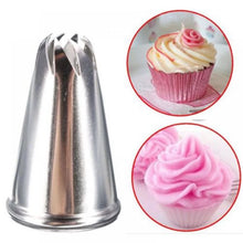Load image into Gallery viewer, Stainless Steel Drop Flower Tips Cake Nozzle Cupcake Sugar Crafting Icing Piping Nozzles Molds Pastry Tool