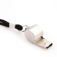 Load image into Gallery viewer, Whistle First Aid Whistle Soccer Football Basketball Hockey Baseball Sports Referee Whistle Survival