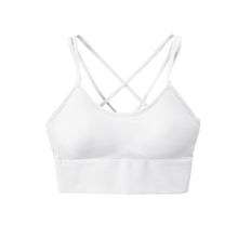 Load image into Gallery viewer, Yoga bra breathable shock proof fitness push up top yoga running active sportswear
