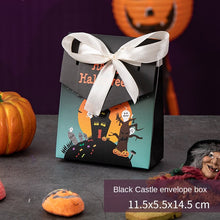Load image into Gallery viewer, 10PCs Halloween Pumpkin Lamp Candy Packaging Box Decorative Gift Children Dress up Toys Handmade DIY Gift Box