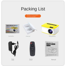 Load image into Gallery viewer, T20 Mini Wireless Mobile Phone Projector Home Led Small Portable Projector 1080P HD Projection