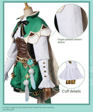 Load image into Gallery viewer, Genshin Impact Venti Mondstadt Wind God Game Suit Lovely Uniform Cosplay Costume Halloween Party Women Outfit XS-XXL NEW