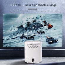 Load image into Gallery viewer, New Projector Mini Miniature Household 4K Ultra HD Bedroom All-in-One Machine 1080P Portable