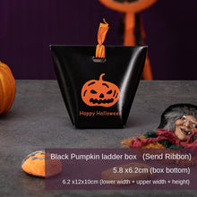 Load image into Gallery viewer, 10PCs Halloween Pumpkin Lamp Candy Packaging Box Decorative Gift Children Dress up Toys Handmade DIY Gift Box