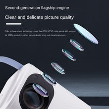 Load image into Gallery viewer, New Projector Mini Miniature Household 4K Ultra HD Bedroom All-in-One Machine 1080P Portable