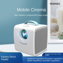 Load image into Gallery viewer, New Q2 Mini Children's Projector Home Portable Led Small Projector HD 1080P Projection
