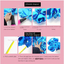 Load image into Gallery viewer, Christmas Happy Birthday Girl Boy Aluminum Foil Balloon Set Scene Background Wall Layout Male Adult Party Decoration Supplies