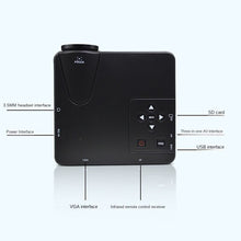 Load image into Gallery viewer, New H80 Projector Home Mini-Portable Projection Led Mini Projector HD